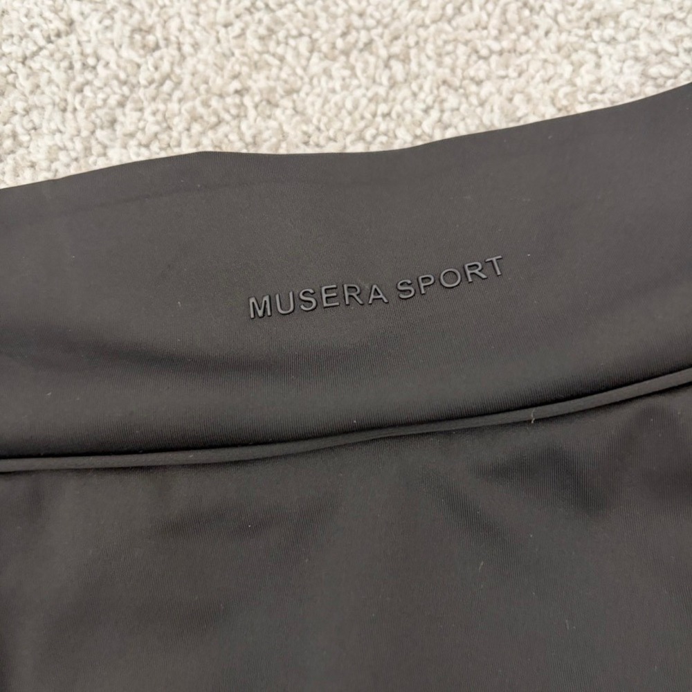 Musera Sport Athletic Skort Womens M Black Mini Tennis Prep Pickleball Active - Picture 6 of 6